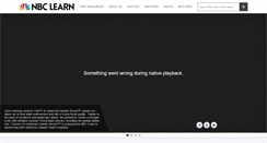 Desktop Screenshot of nbclearn.com